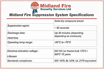 suppressions system specification